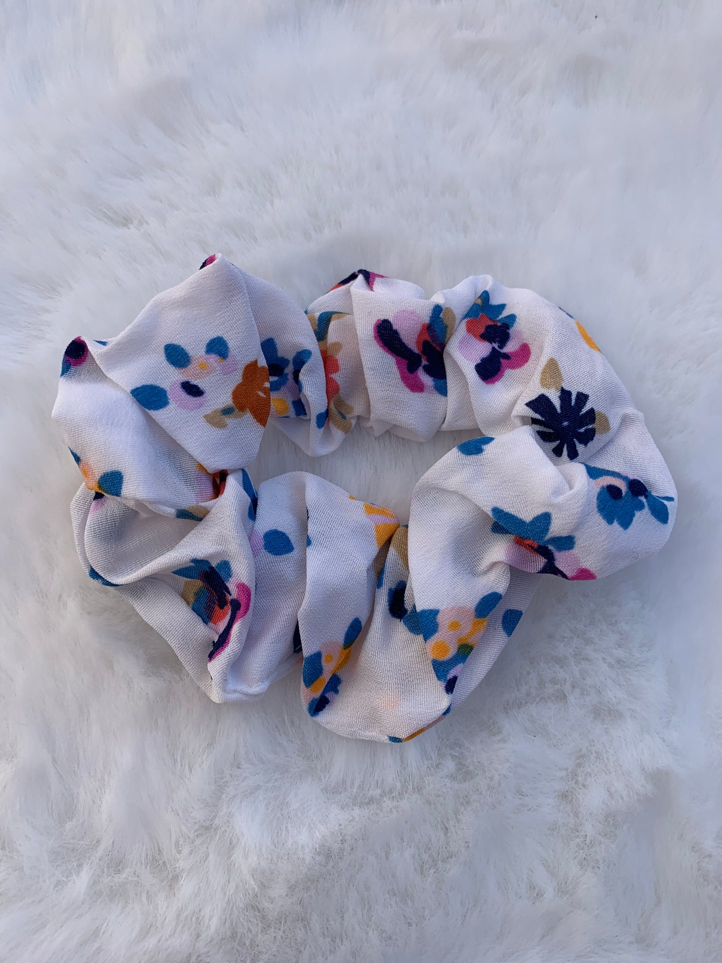 Floral Scrunchie